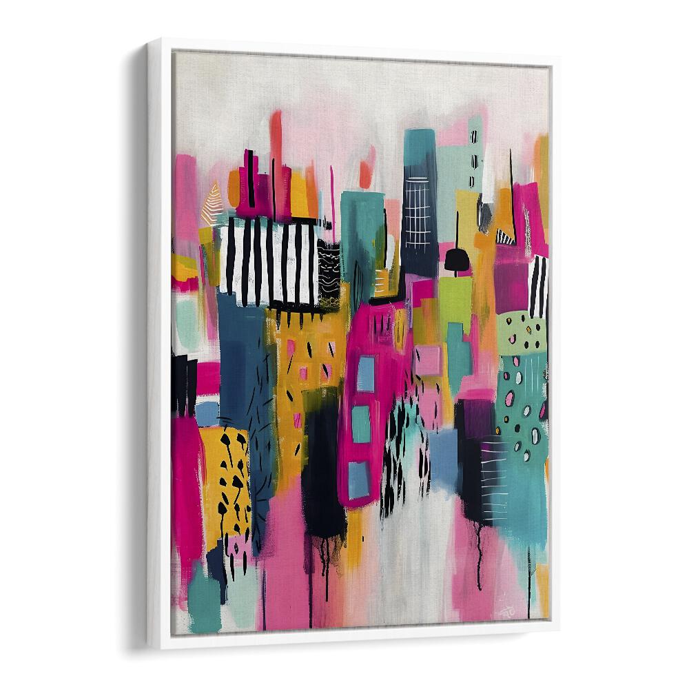 BOLD MULTI COLOURED ABSTRACT SHAPES I