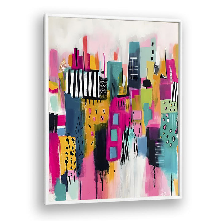 BOLD MULTI COLOURED ABSTRACT SHAPES I