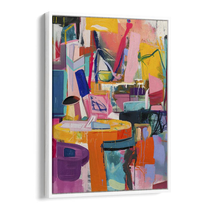 BOLD MULTI COLOURED ABSTRACT SHAPES III
