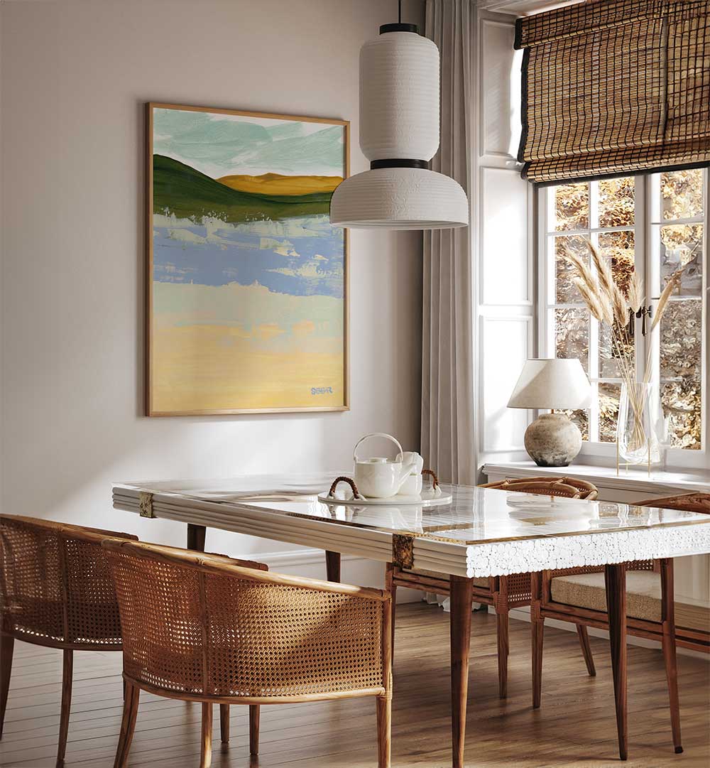 ACROSS THE PRAIRIE , ABSTRACT PAINTINGS