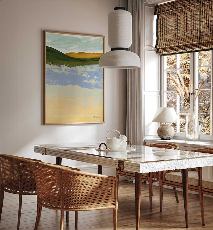 ACROSS THE PRAIRIE , ABSTRACT PAINTINGS