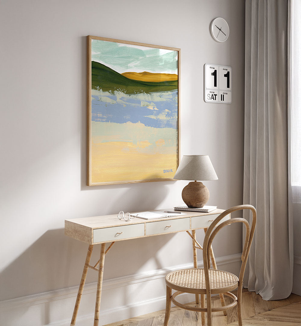 ACROSS THE PRAIRIE , ABSTRACT PAINTINGS