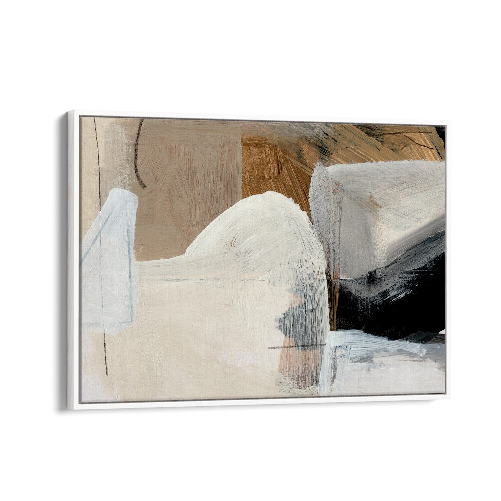 Acrylic Style By Dan Hob day Abstract Art Artwork  in White Floater Frame
