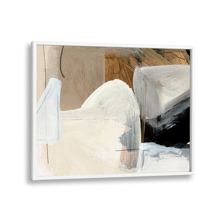 Acrylic StyleBy Dan Hob day Abstract ArtArtwork in White Plain Frame
