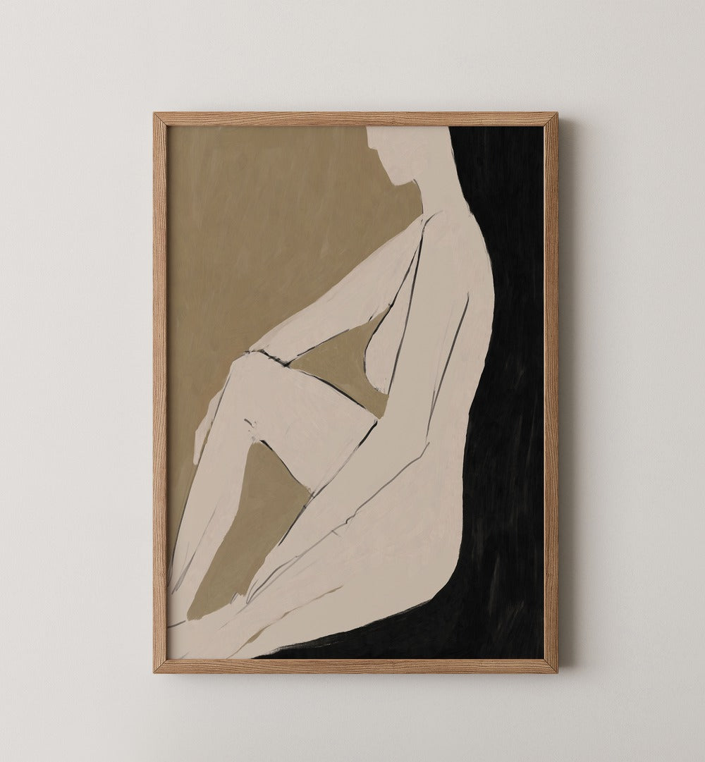 Elegant abstract art from AESTHETIC DREAM GALLERY, GALLERY WALLS enhances your home's calming atmosphere.