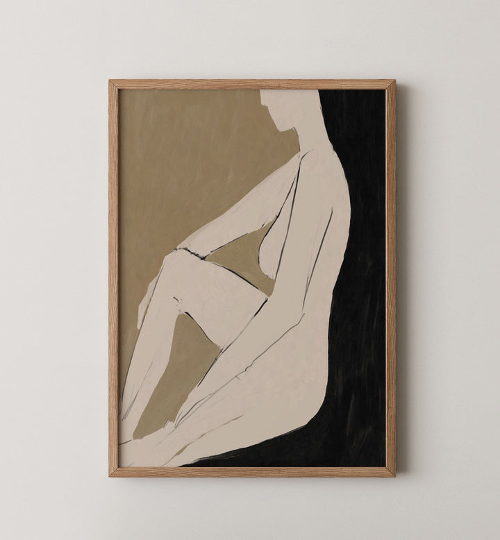 Elegant abstract art from AESTHETIC DREAM GALLERY, GALLERY WALLS enhances your home's calming atmosphere.