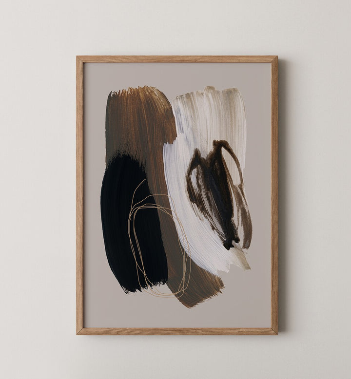 Neutral-toned abstract art from AESTHETIC DREAM GALLERY, GALLERY WALLS adds elegance and creativity to any space.