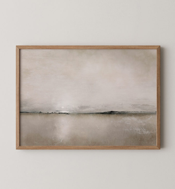 Neutral-toned abstract art in a frame, perfect for AESTHETIC DREAM GALLERY, GALLERY WALLS to elevate home decor.