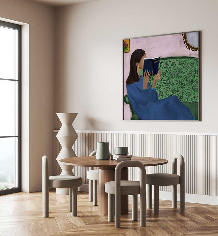 AFTERNOON ESCAPE , PORTRAITS & FIGURATIVE ILLUSTRATIONS