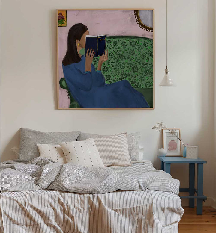 AFTERNOON ESCAPE , PORTRAITS & FIGURATIVE ILLUSTRATIONS