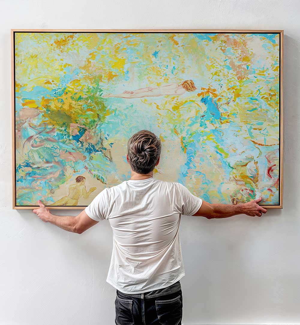 AKTROMANZE , ABSTRACT PAINTINGS