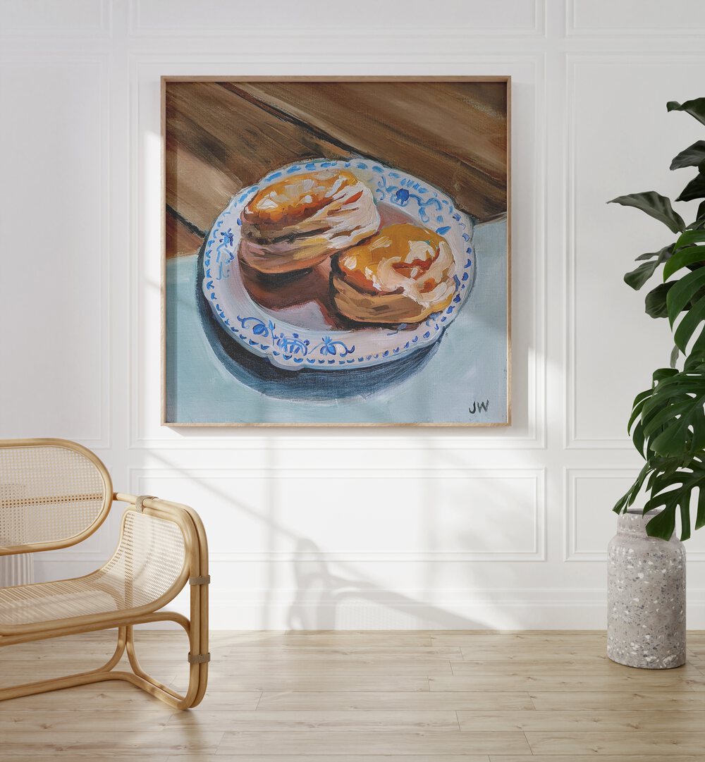 Elevate your kitchen decor with ALABAMA, KITCHEN POSTERS featuring vibrant biscuit art for an inviting culinary space.