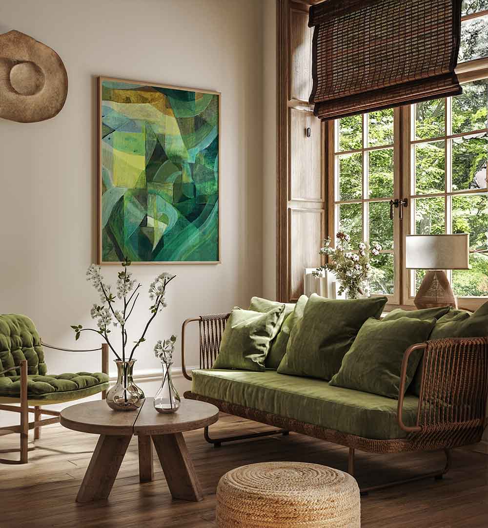 ALBERTA HILLS , ABSTRACT PAINTINGS