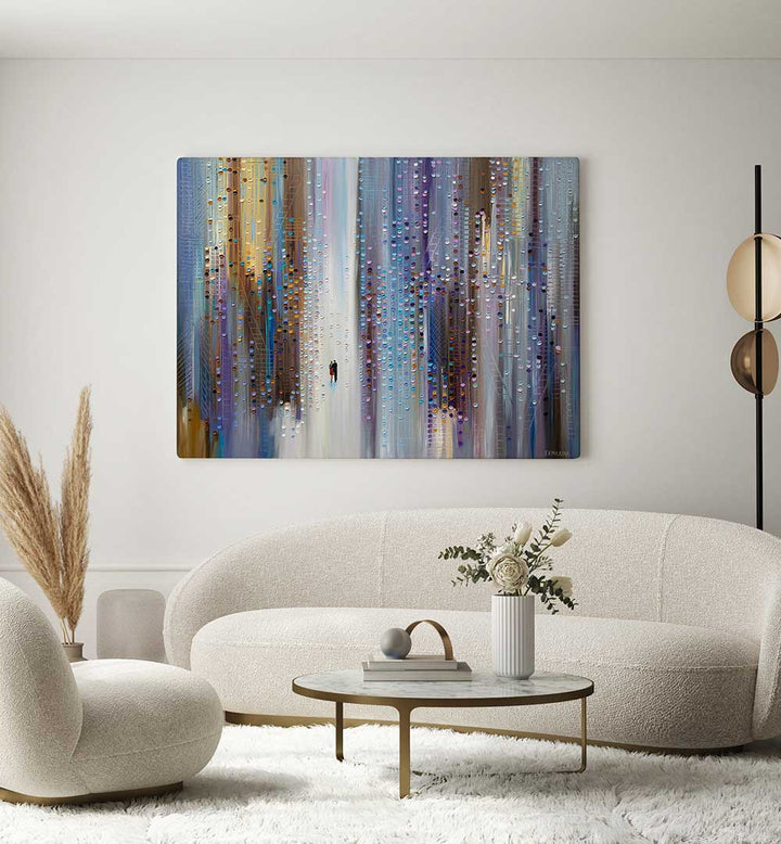 ALLURING DISTRACTION , MODERN IMPRESSIONISM PAINTINGS