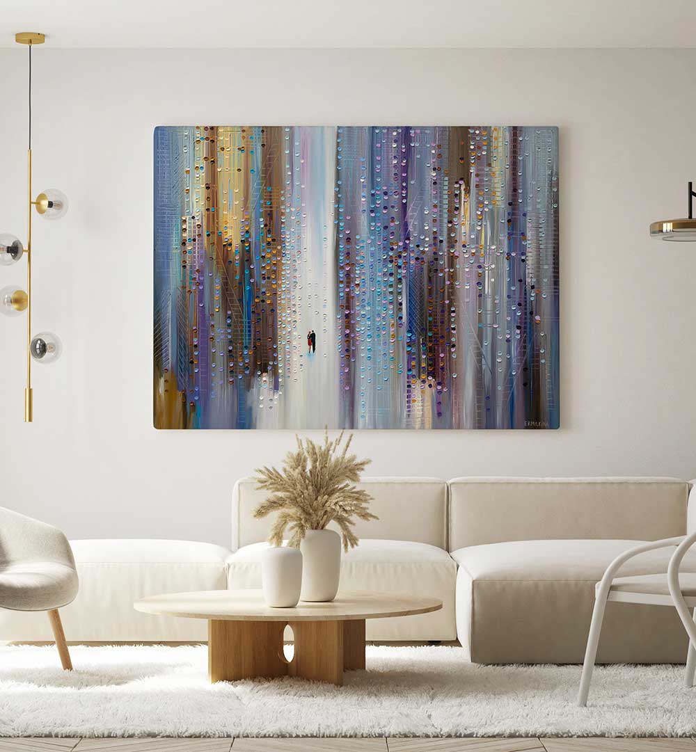 ALLURING DISTRACTION , MODERN IMPRESSIONISM PAINTINGS