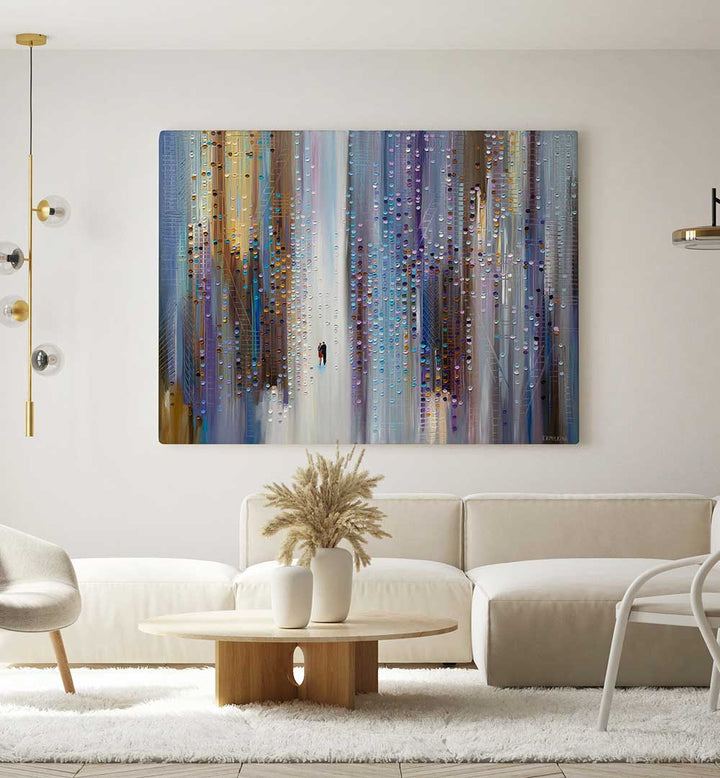 ALLURING DISTRACTION , MODERN IMPRESSIONISM PAINTINGS