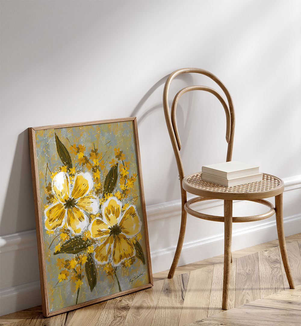 AMBER FLORALS I