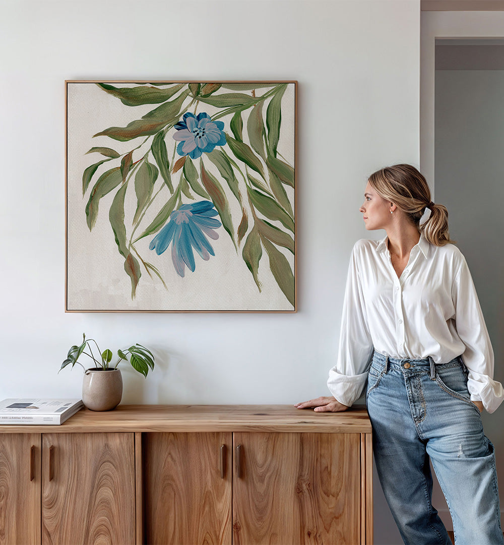 AMOUR V , FLORAL FLOWER PAINTINGS