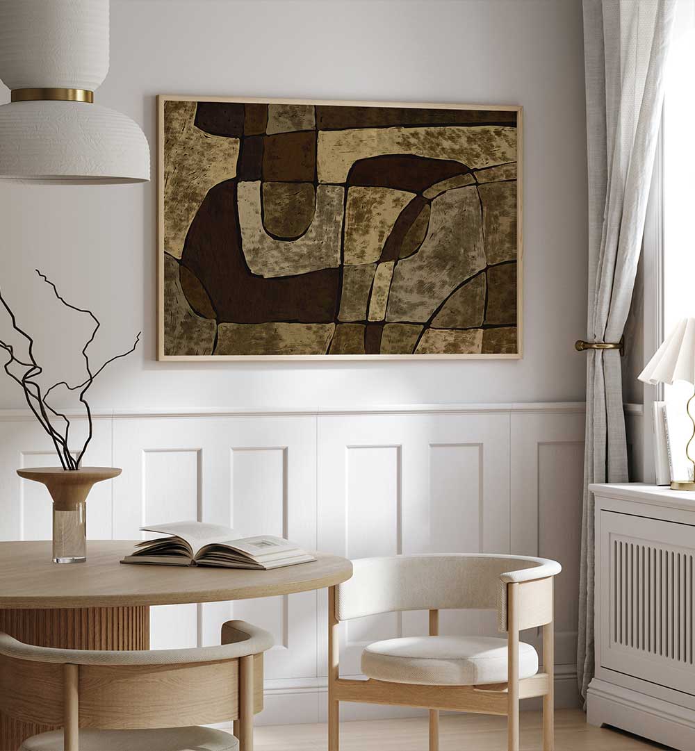 ANCIENT PATHWAYS , ABSTRACT PAINTINGS