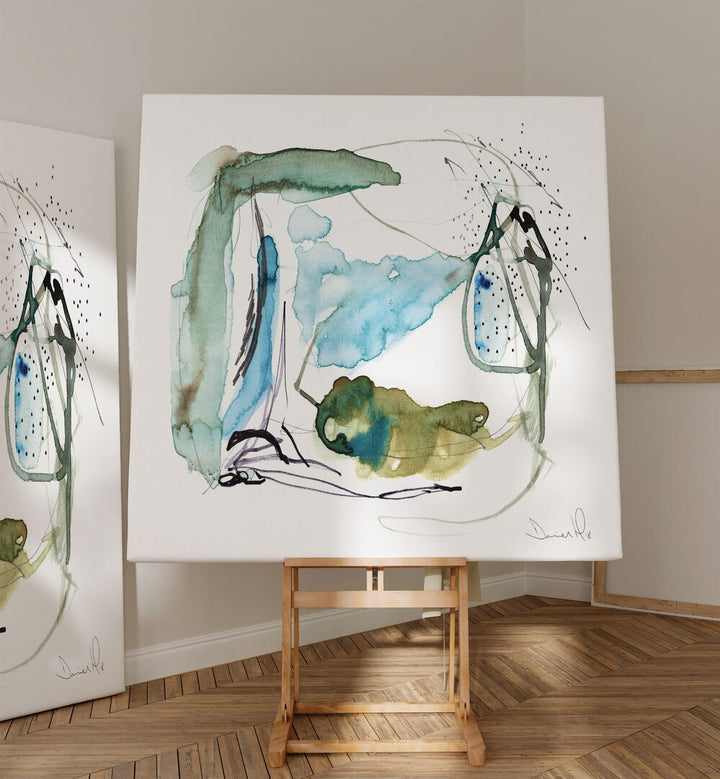 Vibrant ANDA Abstract Paintings adding color and creativity to contemporary living spaces. Perfect for inspiring decor.