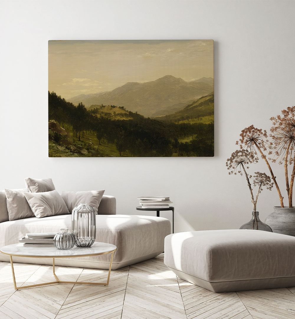 ANTIQUE VALLEY LANDSCAPE
