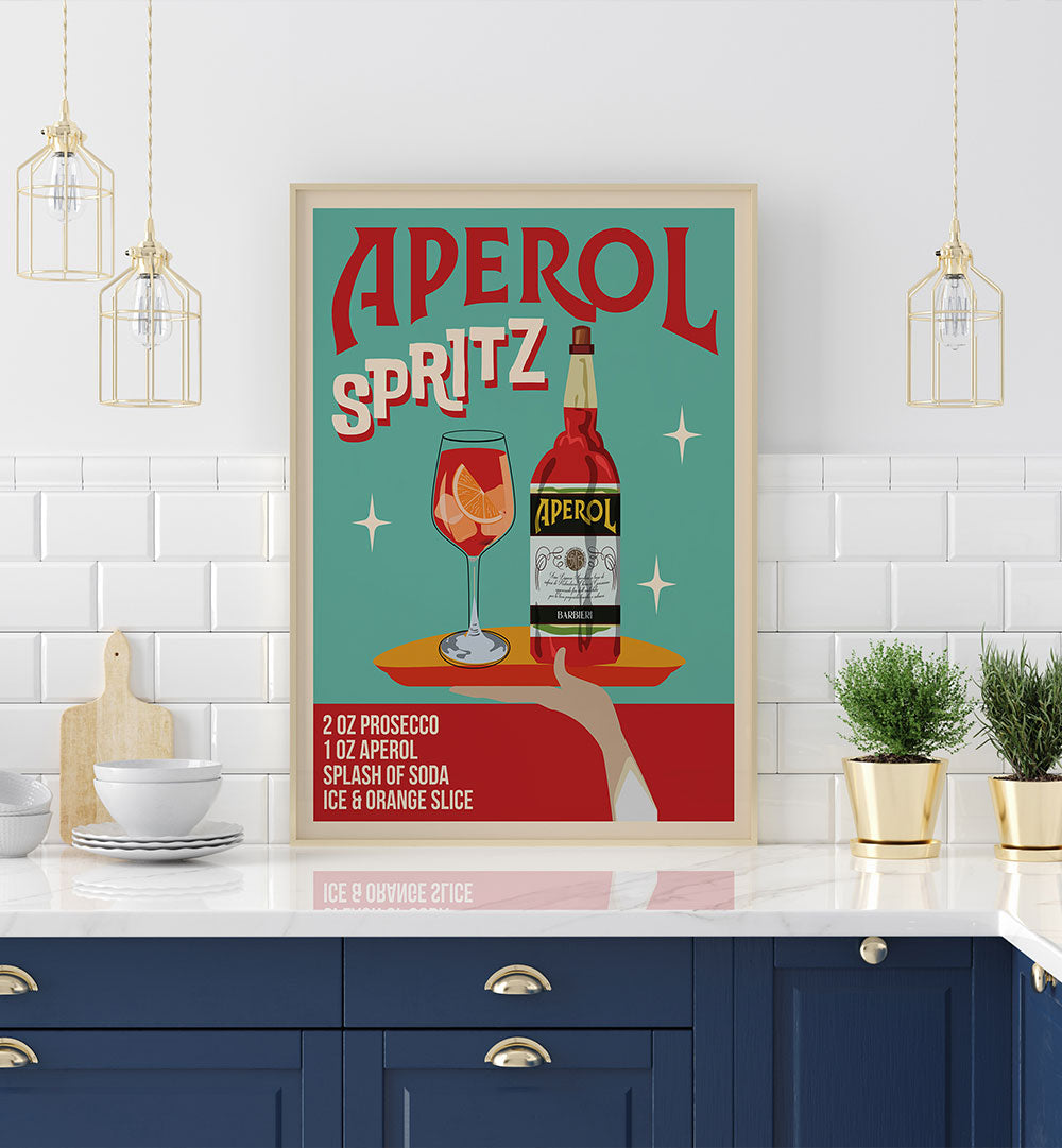 APEROL SPRITZ , BAR & CAFE ART
