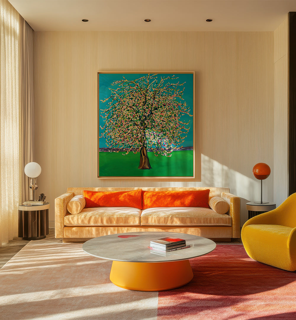 APPLE BLOSSOM , FLORAL FLOWER PAINTINGS
