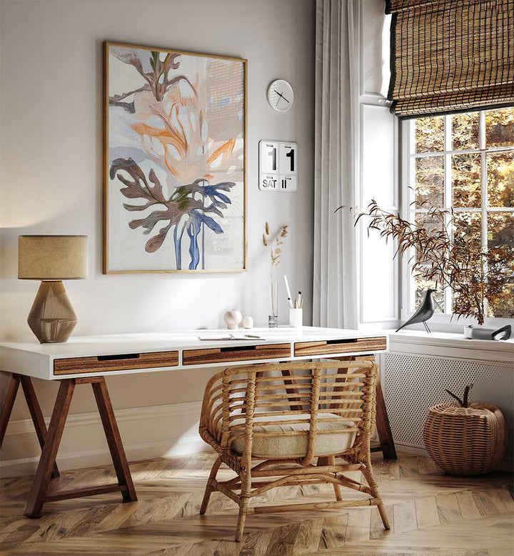 APRIL FLOWERS I , ABSTRACT PAINTINGS