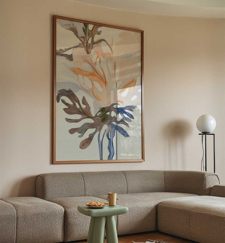 APRIL FLOWERS I , ABSTRACT PAINTINGS