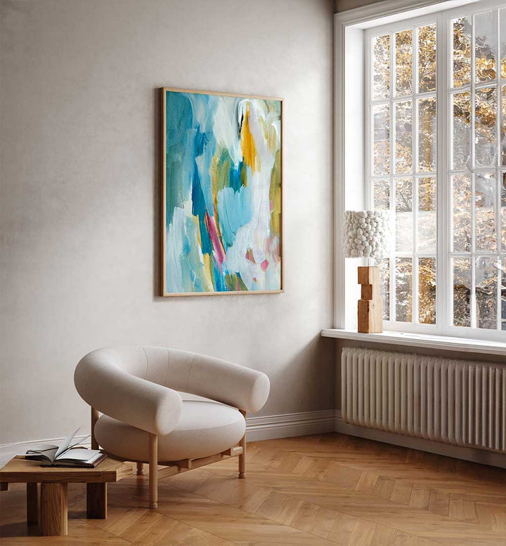 AQUA DAYDREAM , ABSTRACT PAINTINGS