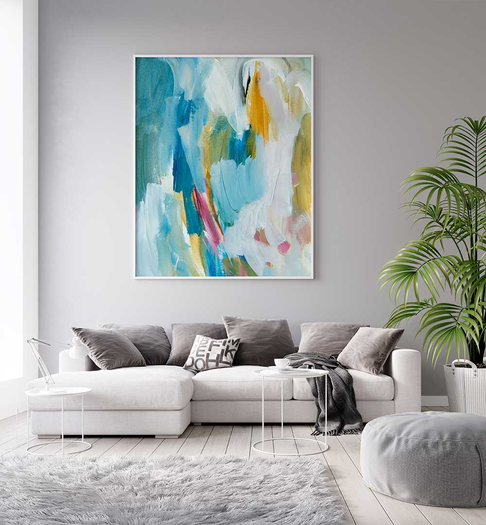 AQUA DAYDREAM , ABSTRACT PAINTINGS