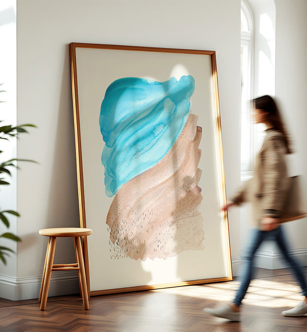 AQUA SAND SWIRL