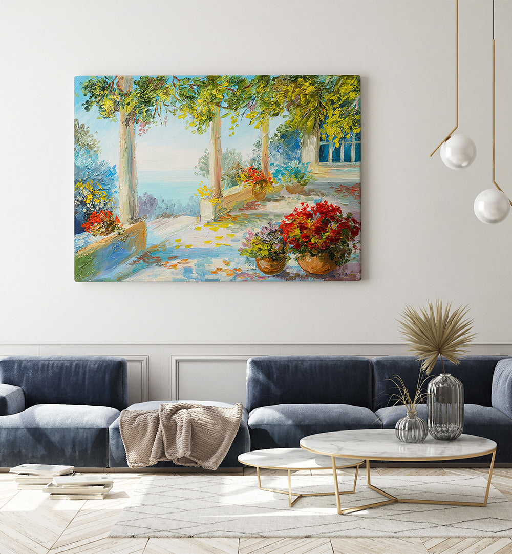 ARCHITECTURAL REVERIE , VINTAGE EUROPEAN PAINTINGS