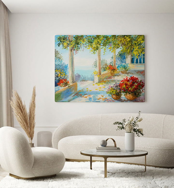 ARCHITECTURAL REVERIE , VINTAGE EUROPEAN PAINTINGS