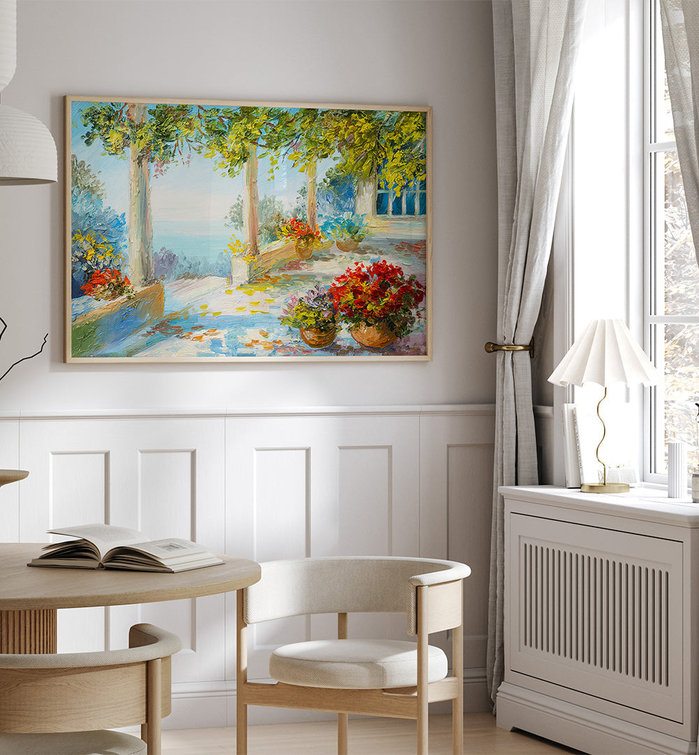 ARCHITECTURAL REVERIE , VINTAGE EUROPEAN PAINTINGS