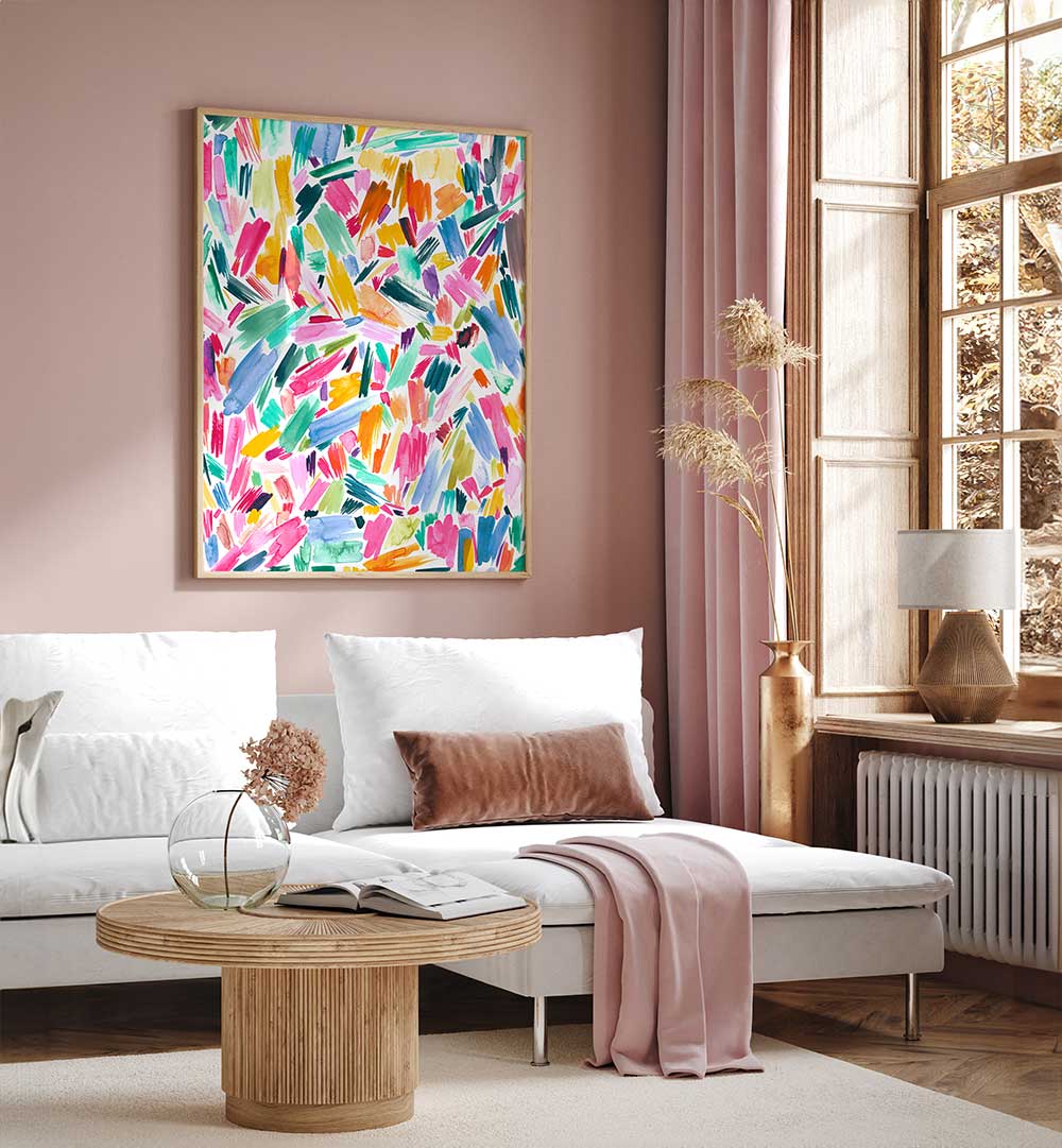 ARTIST SIMPLE PLEASURE , ABSTRACT PAINTINGS