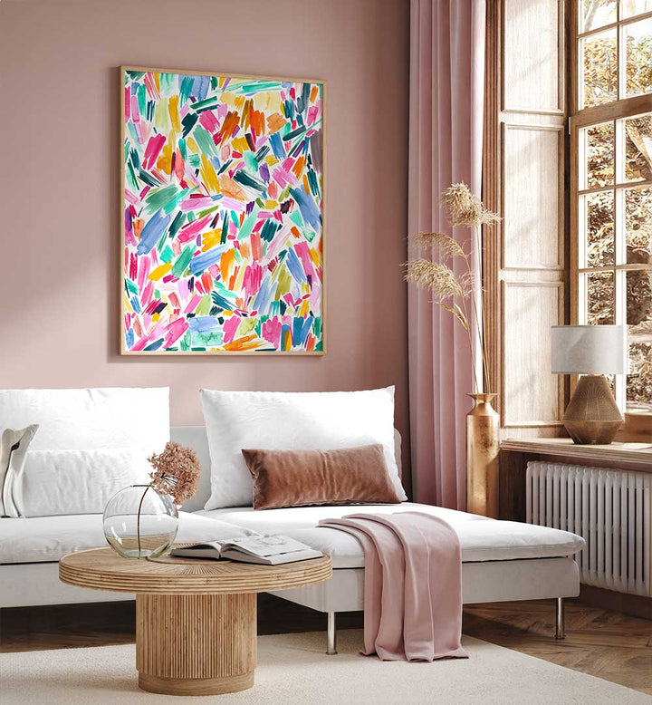 ARTIST SIMPLE PLEASURE , ABSTRACT PAINTINGS