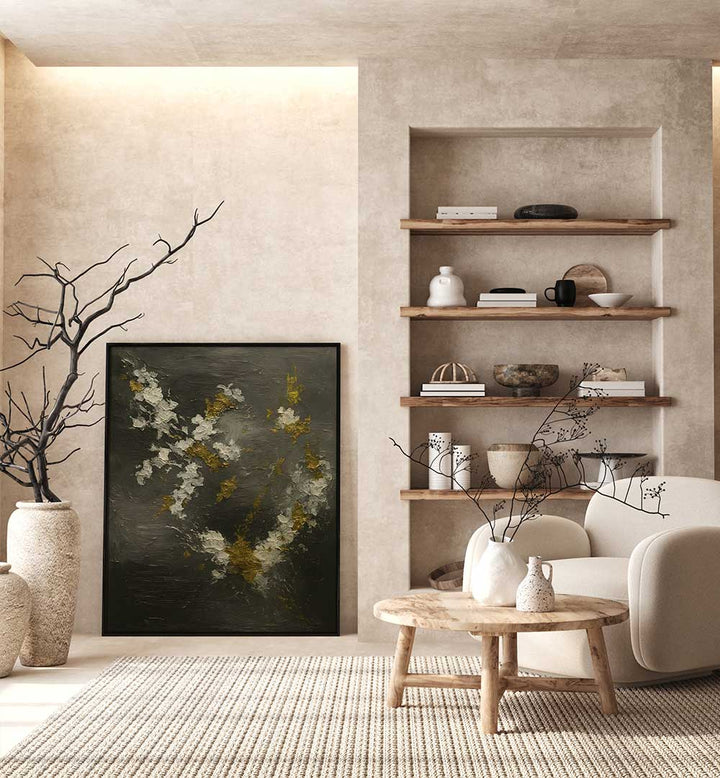 ASHEN BLOSSOMS , EXPRESSIONISM PAINTINGS