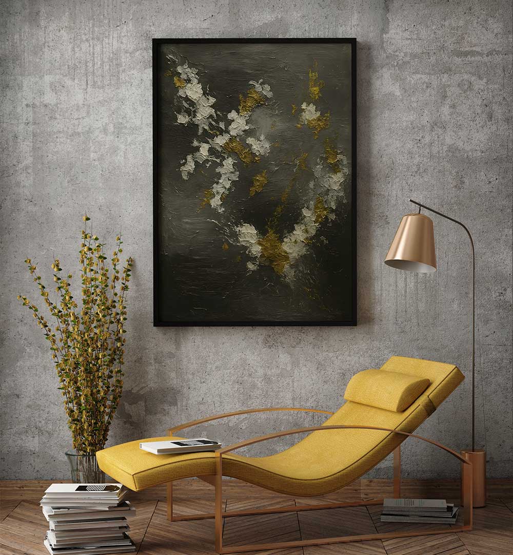 ASHEN BLOSSOMS , EXPRESSIONISM PAINTINGS