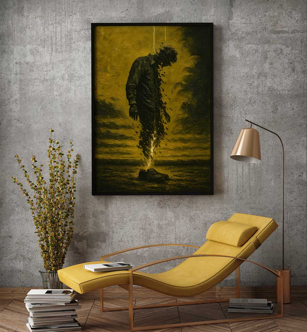 ASHES OF MAN , EXPRESSIONISM PAINTINGS