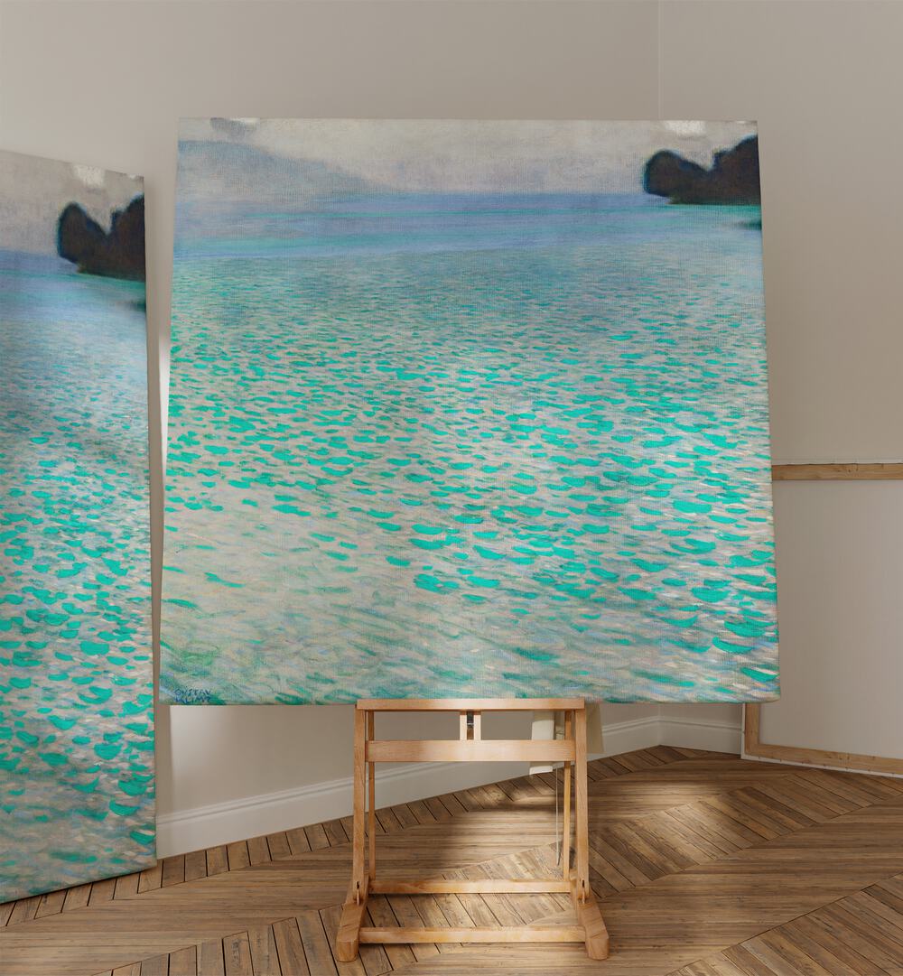 ATTERSEE (1900) , VINTAGE PAINTINGS