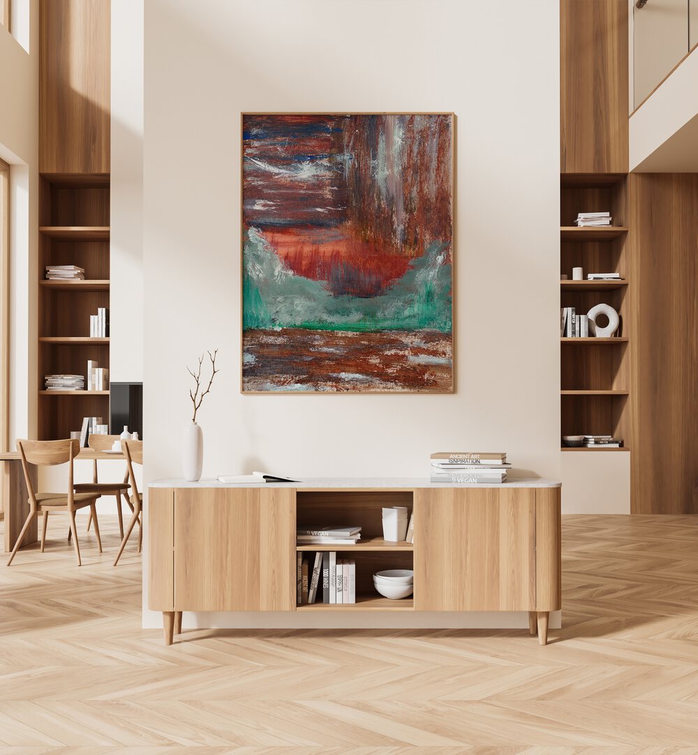 Elevate your space with AUTUMN ABSTRACT LANDSCAPE II, a captivating piece in our ABSTRACT PAINTINGS collection.
