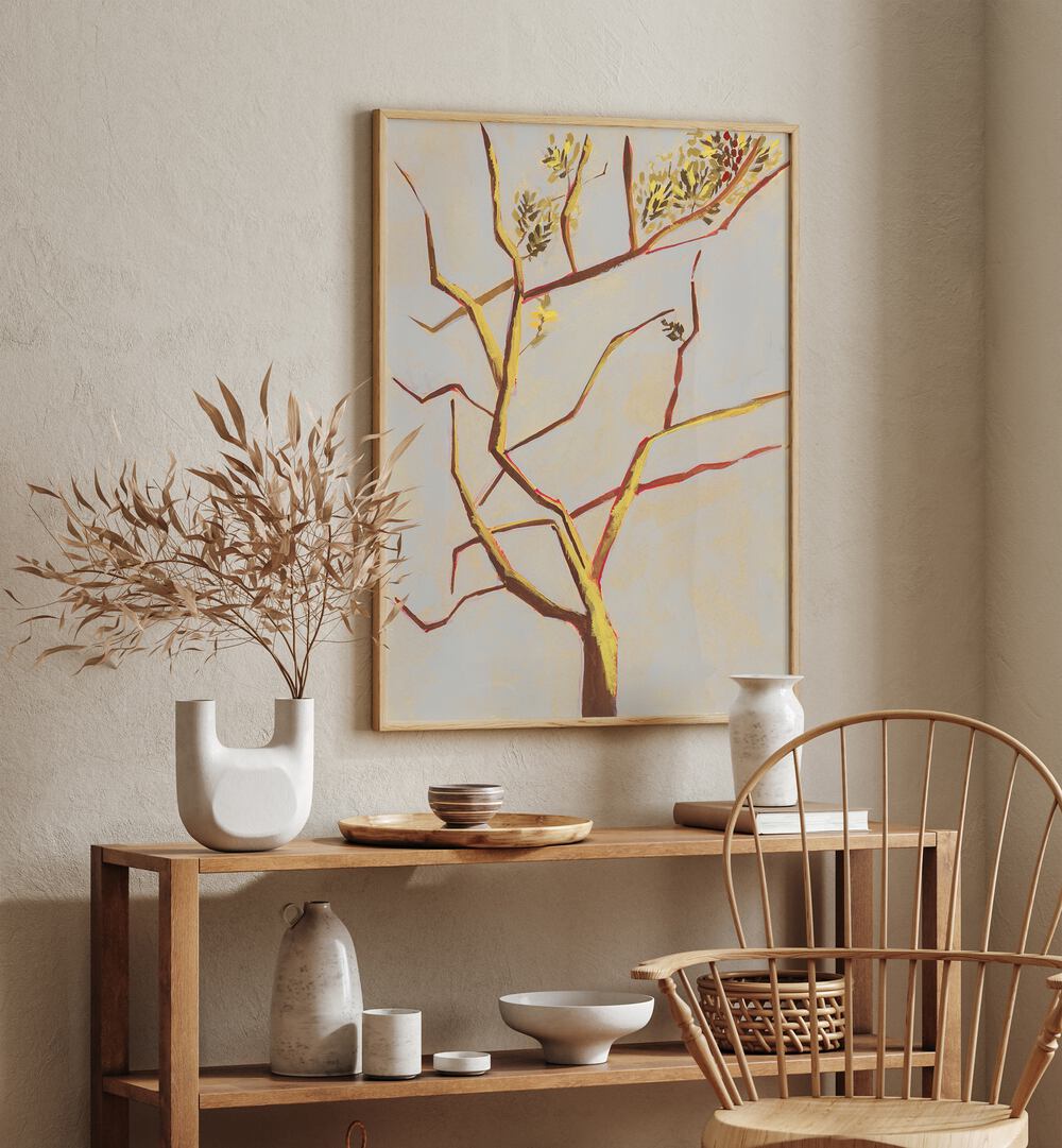 Elegant decor featuring warm tones and a cozy atmosphere, enhanced by the stunning AUTUMN LIGHT fixture.