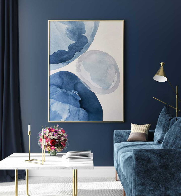 AZURE WHISPERS , ABSTRACT PAINTINGS