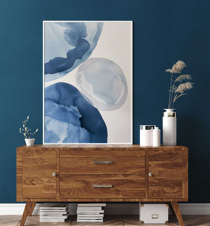 AZURE WHISPERS , ABSTRACT PAINTINGS