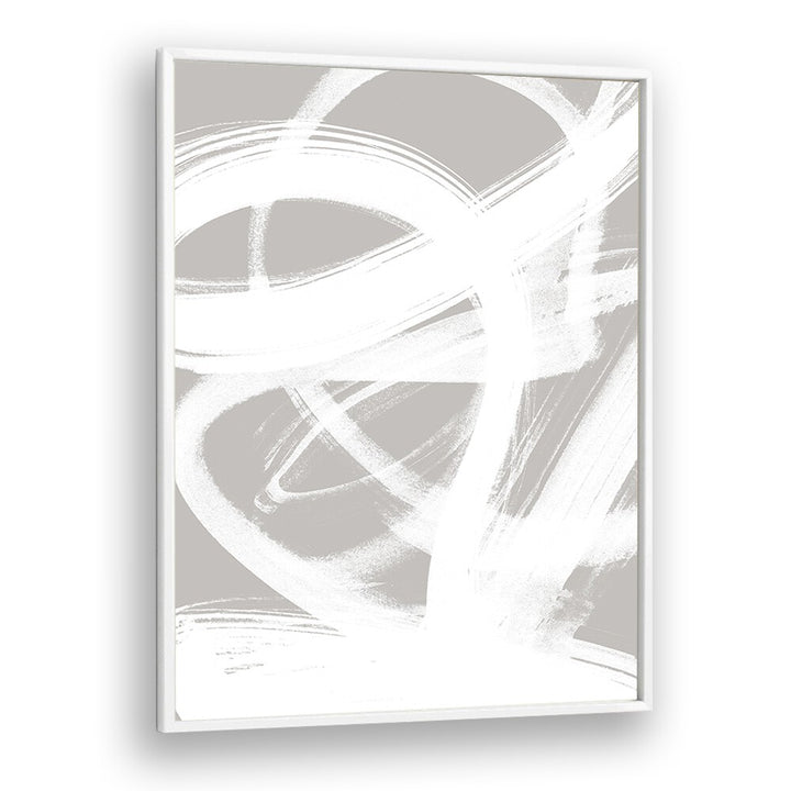 Abstract Brush Strokes IV By Mareike Bohmer Abstract Art Abstract Paintings in White Plain Frame