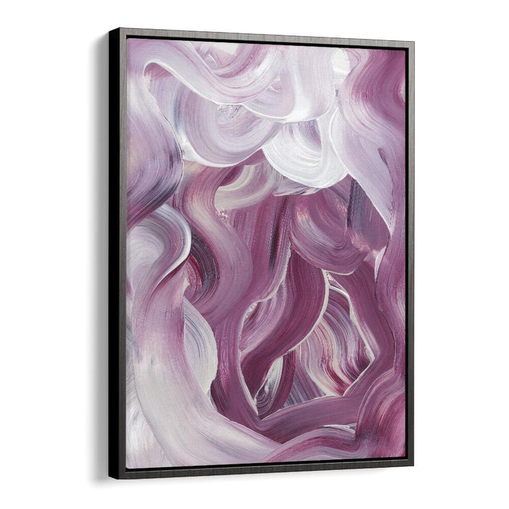 Abstract Confusion ii by Uplus Me Studio Abstract Art Abstract Paintings in Black Floater Frame