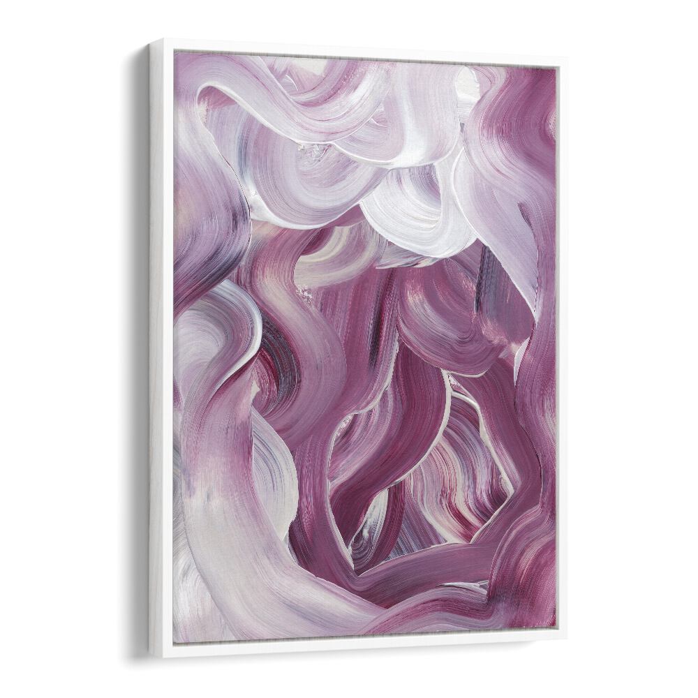 Abstract Confusion ii by Uplus Me Studio Abstract Art Abstract Paintings in White Floater Frame