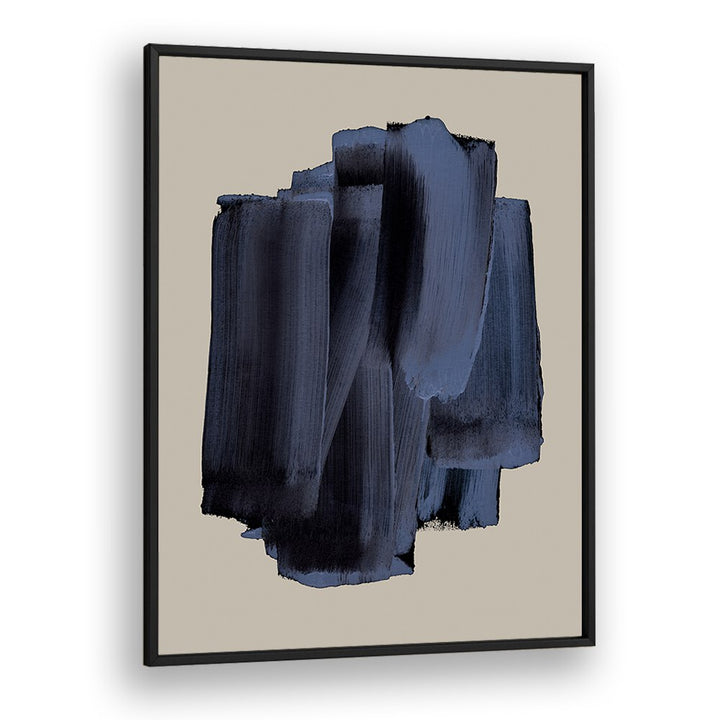 Abstract Shadowed Brush Strokes By Mareike Bohmer Abstract Art Abstract Paintings in Black Plain Frame