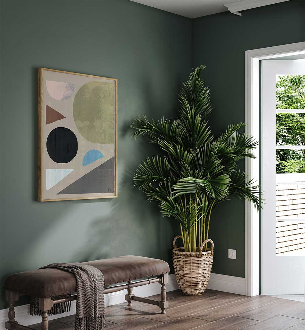 ABSTRACT SHAPES IN MUTED TONES I , GEOMETRIC ART PRINTS